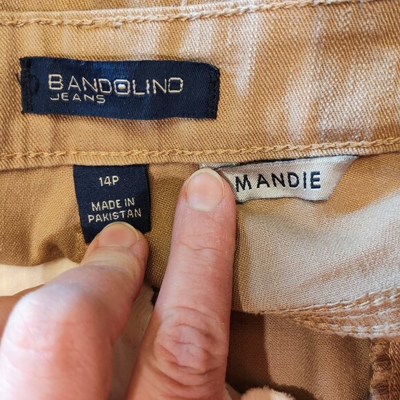 Bandolino Mandie Jeans, Size 14P, Used - Picture 5 of 5